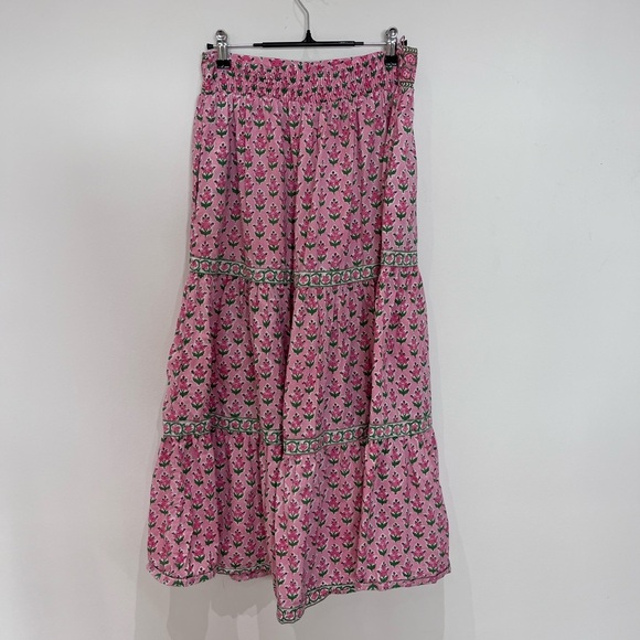 PINK CITY PRINTS Rose Hyacinth Lucia Skirt - Picture 12 of 12